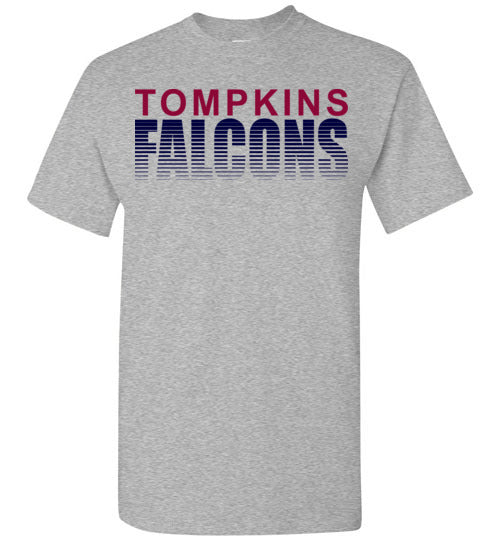 Tompkins High School Grey Unisex T-shirt 24