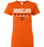 Bridgeland High School Bears Women's Orange T-shirt 03