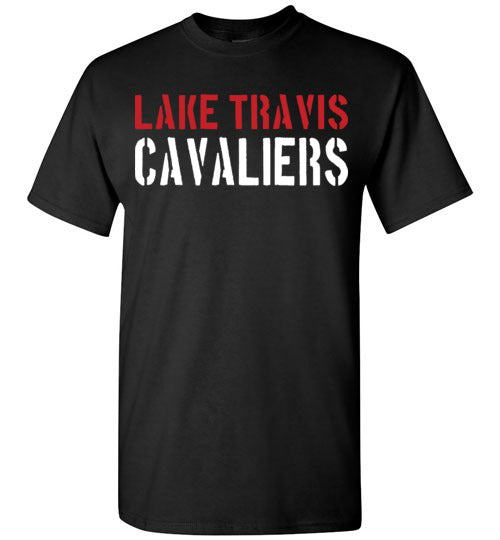 Lake Travis High School Black Classic T-shirt 17