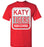 Katy High School Red Unisex T-shirt 01