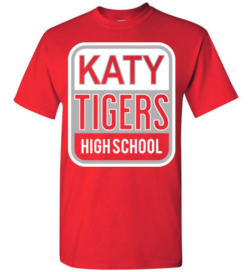 Katy High School Red Unisex T-shirt 01