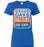 Grand Oaks High School Grizzlies Women's Royal T-shirt 01