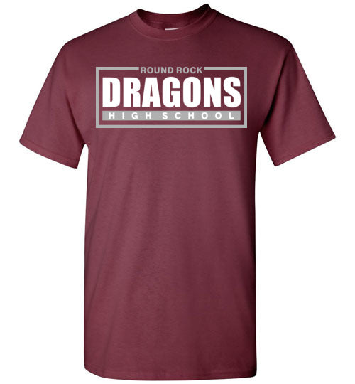 Round Rock High School Maroon Classic T-shirt 49