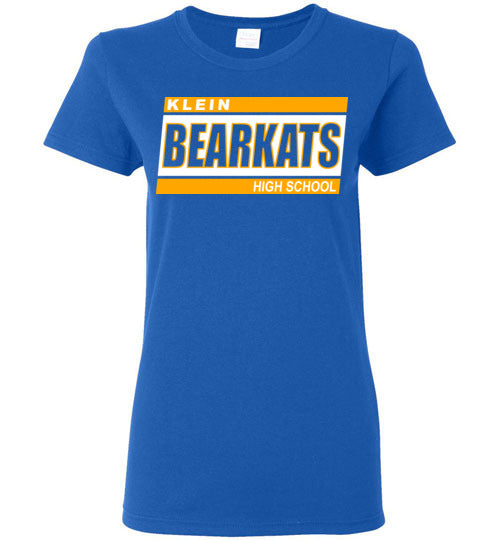 Klein High School Bearkats Women's Royal T-shirt 72