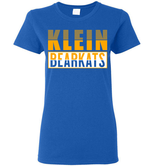 Klein High School Bearkats Women's Royal T-shirt 31