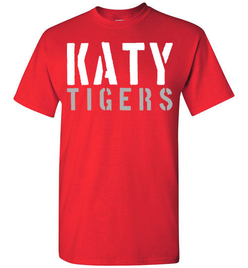 Katy High School Red Unisex T-shirt 17