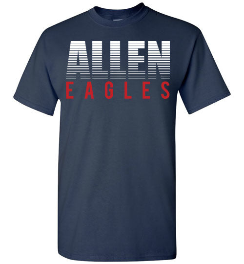 Allen High School Navy Unisex T-shirt 24