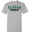 Reagan High School Rattlers Sports Grey Classic T-shirt 21