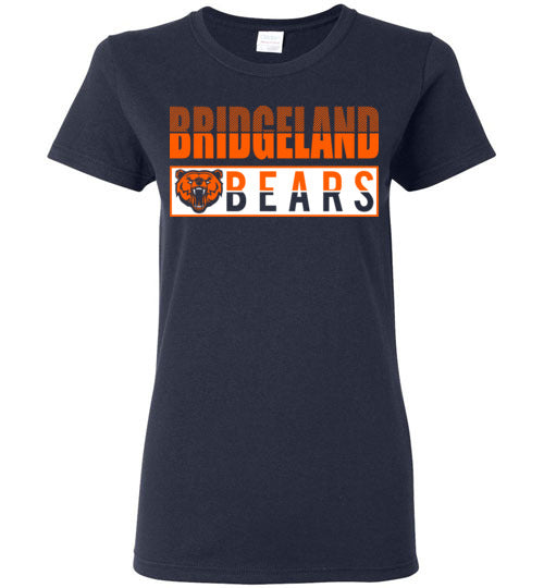 Bridgeland High School Bears Women's Navy T-shirt 31