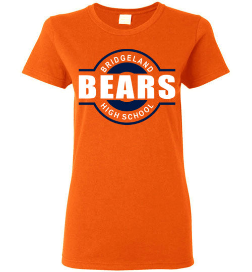 Bridgeland High School Bears Women's Orange T-shirt 11