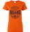 Bridgeland High School Bears Women's Orange T-shirt 10