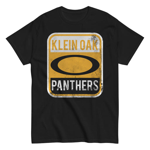 Klein Oak High School Panthers Classic Unisex Black T-shirt 01