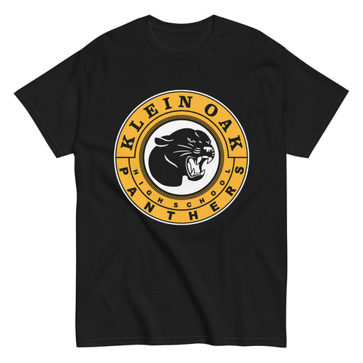 Klein Oak High School Panthers Classic Unisex Black T-shirt 02