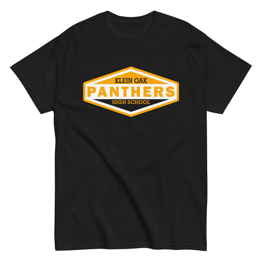 Klein Oak High School Panthers Classic Unisex Black T-shirt 09