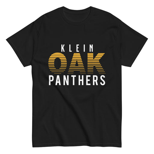 Klein Oak High School Panthers Classic Unisex Black T-shirt 24