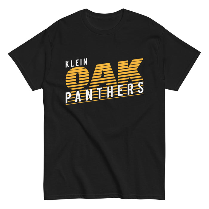 Klein Oak High School Panthers Classic Unisex Black T-shirt 32