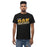 Man wearing a Klein Oak High School Panthers Classic Unisex Black T-shirt 32