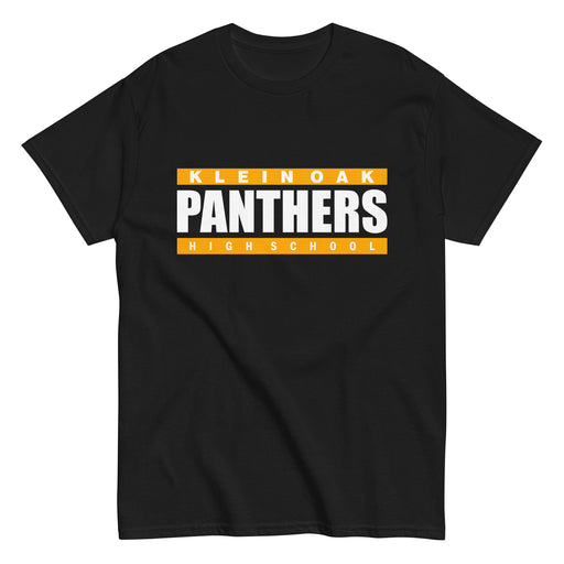 Klein Oak High School Panthers Classic Unisex Black T-shirt 98