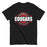 Tomball High School Cougars Classic Unisex Black T-shirt 11