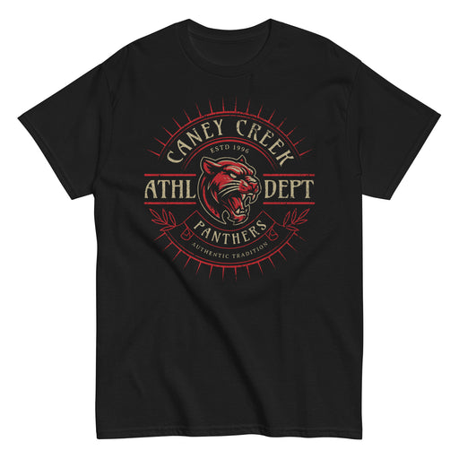 Caney Creek High School Panthers Black Classic Unisex T-shirt 201