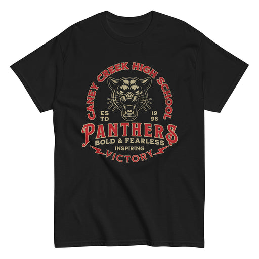 Caney Creek High School Panthers Black Classic Unisex T-shirt 206