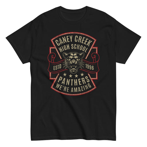 Caney Creek High School Panthers Black Classic Unisex T-shirt 207