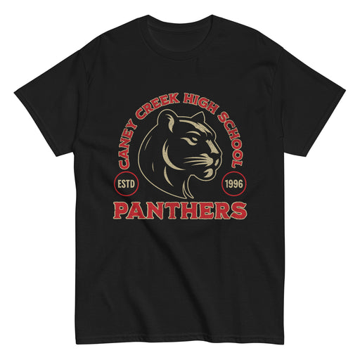 Caney Creek High School Panthers Black Classic Unisex T-shirt 208