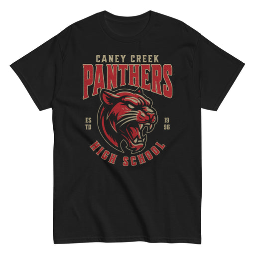 Caney Creek High School Panthers Black Classic Unisex T-shirt 211