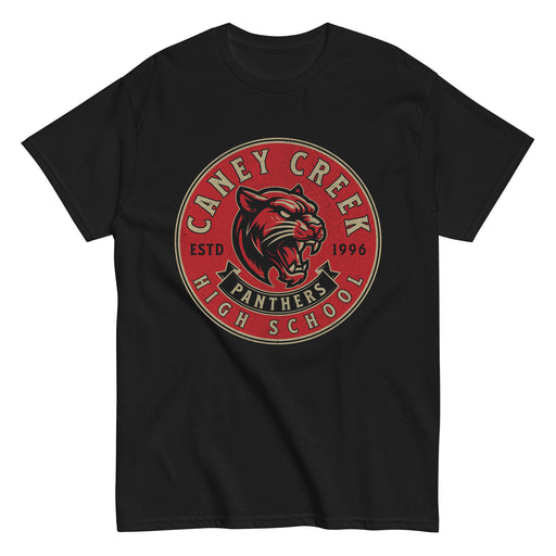 Caney Creek High School Panthers Black Classic Unisex T-shirt 215