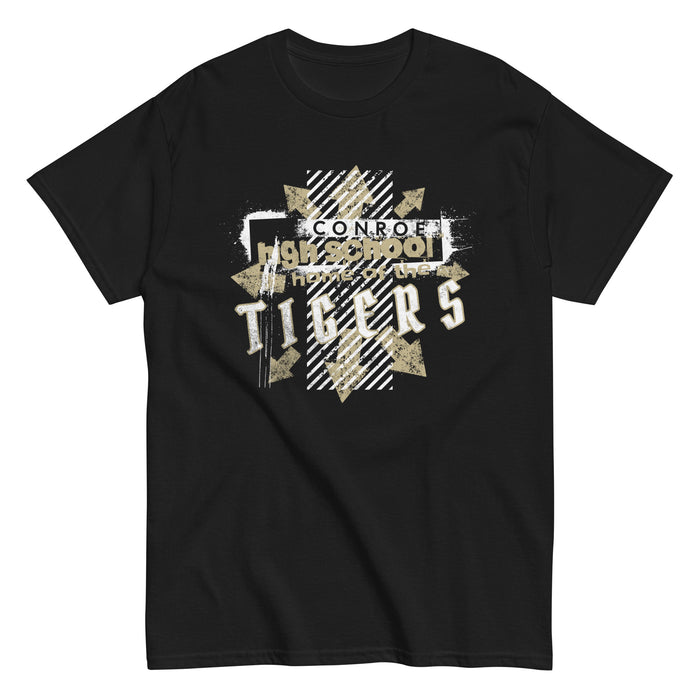 Conroe High School Tigers Black Classic Unisex T-shirt 214