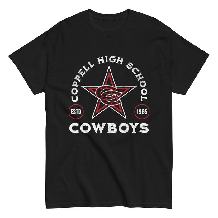 Coppell High School Cowboys Black Classic Unisex T-shirt 206