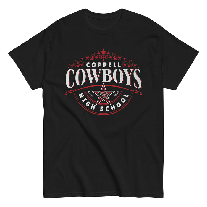 Coppell High School Cowboys Black Classic Unisex T-shirt 211