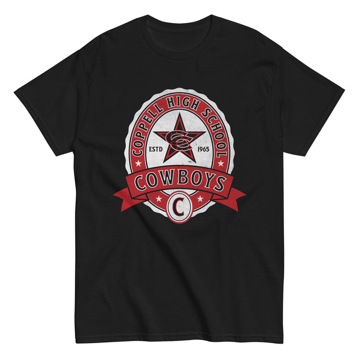 Coppell High School Cowboys Black Classic Unisex T-shirt 212