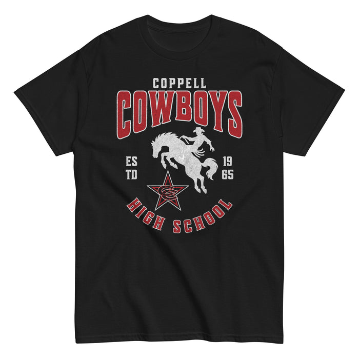 Coppell High School Cowboys Black Classic Unisex T-shirt 213