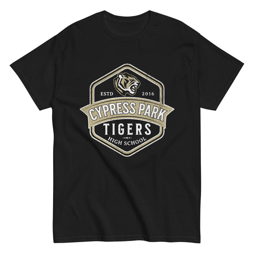 Cypress Park High School Tigers Black Classic Unisex T-shirt 209