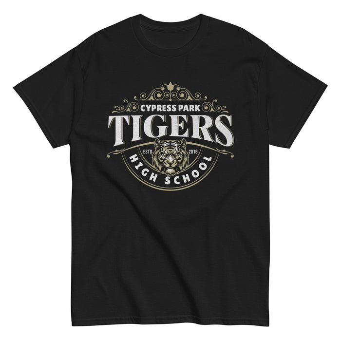 Cypress Park High School Tigers Black Classic Unisex T-shirt 211