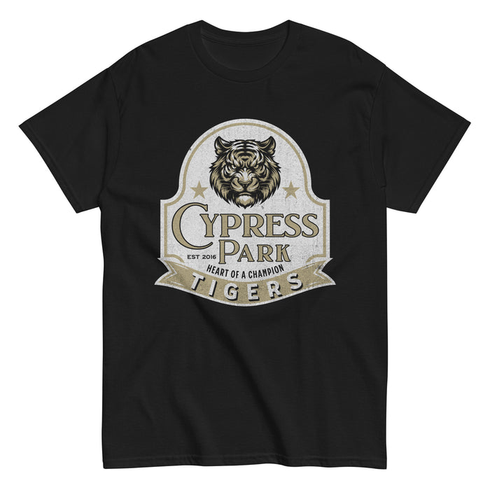 Cypress Park High School Tigers Black Classic Unisex T-shirt 219