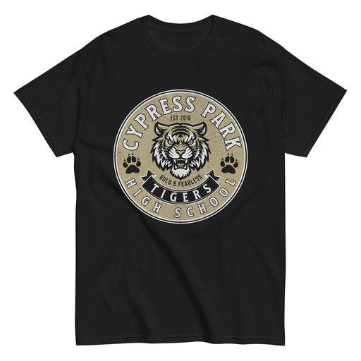 Cypress Park High School Tigers Black Classic Unisex T-shirt 215