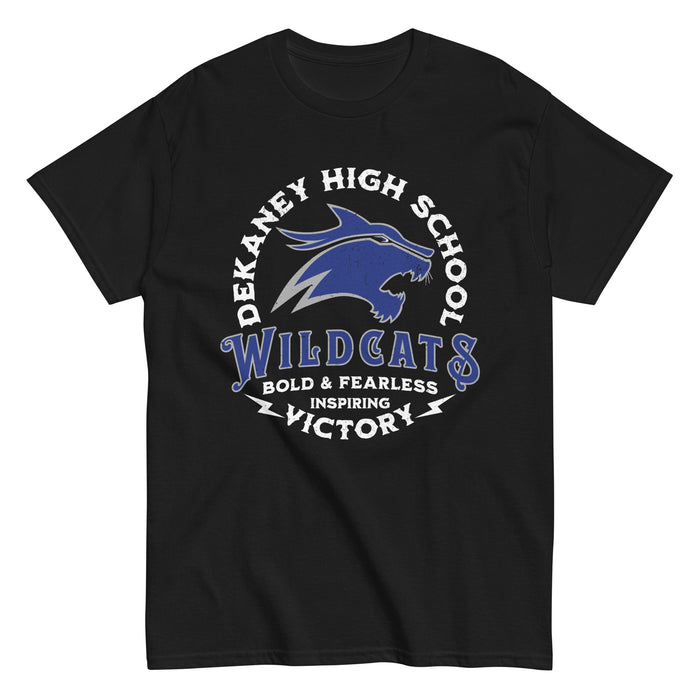 Dekaney High School Wildcats Black Classic Unisex T-shirt 206