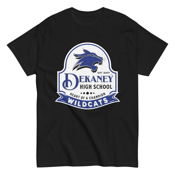 Dekaney High School Wildcats Black Classic Unisex T-shirt 219