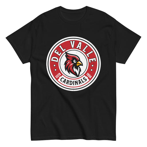 Del Valle High School Cardinals Black Classic Unisex T-shirt 220