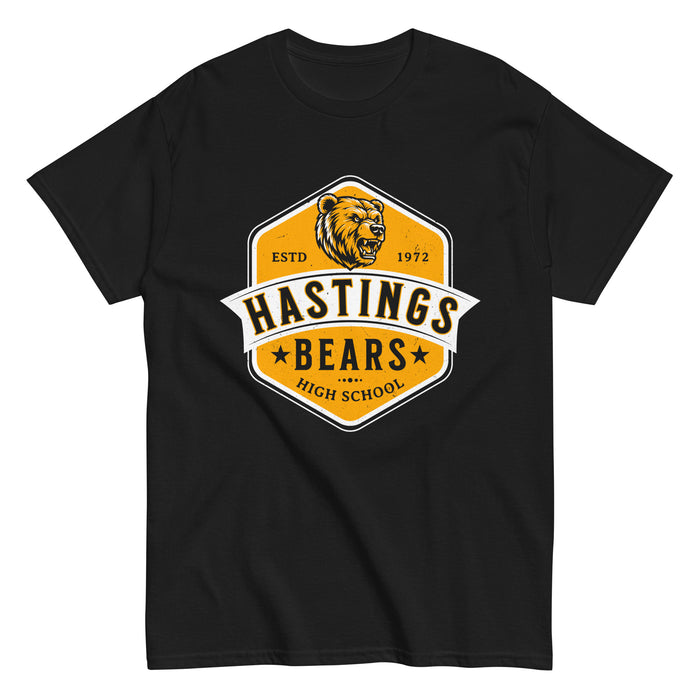 Hastings High School Bears Black Classic Unisex T-shirt 209