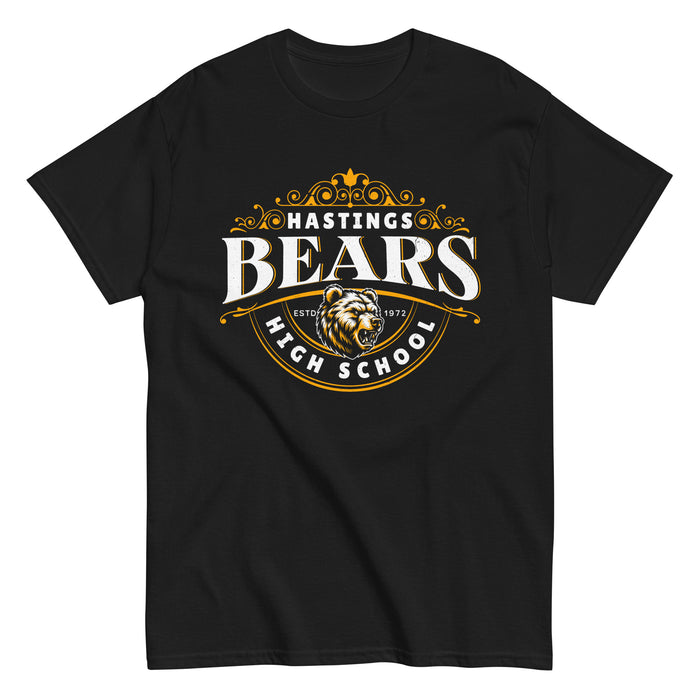 Hastings High School Bears Black Classic Unisex T-shirt 211