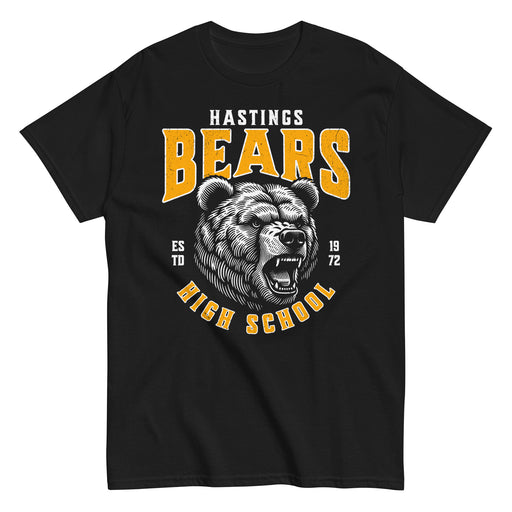 Hastings High School Bears Black Classic Unisex T-shirt 213