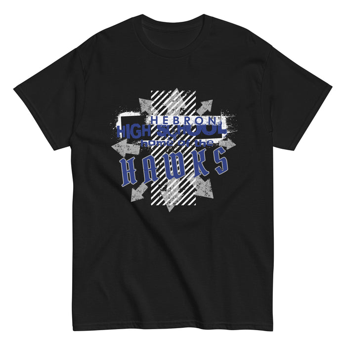 Hebron High School Hawks Black Classic Unisex T-shirt 210