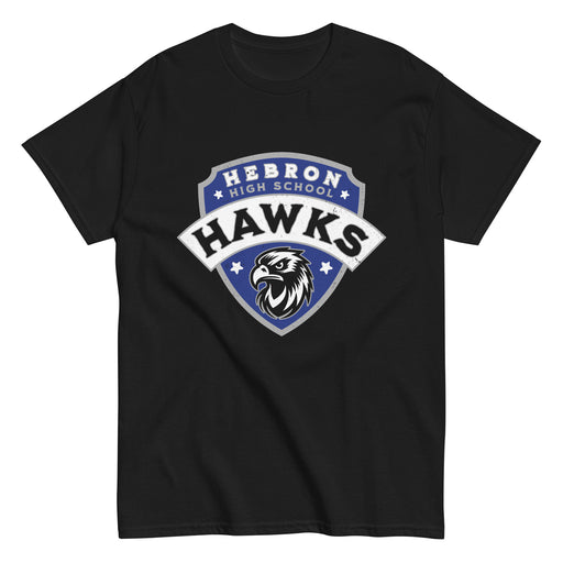 Hebron High School Hawks Black Classic Unisex T-shirt 221