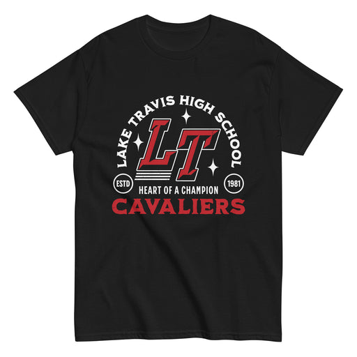 Lake Travis High School Cavaliers Black Classic Unisex T-shirt 208