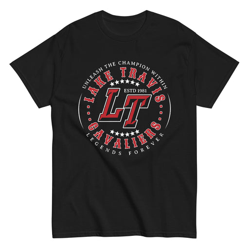 Lake Travis High School Cavaliers Black Classic Unisex T-shirt 214