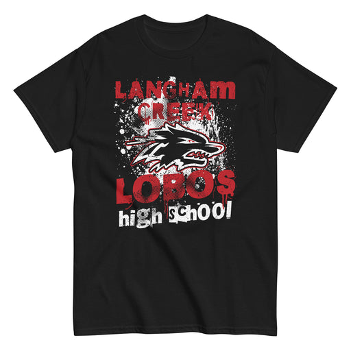 Langham Creek High School Lobos Black Classic Unisex T-shirt 205