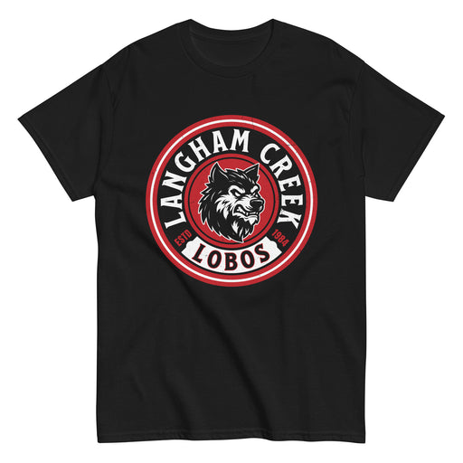 Langham Creek High School Lobos Black Classic Unisex T-shirt 220